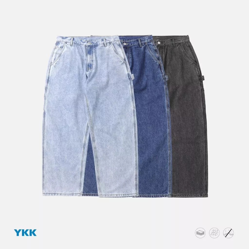 『老皮衣櫥』PS438 B11雪花洗水牛仔褲 B11版型 B11伐木褲 做舊 工裝 工裝牛仔褲 工裝褲 牛仔褲 休閒褲