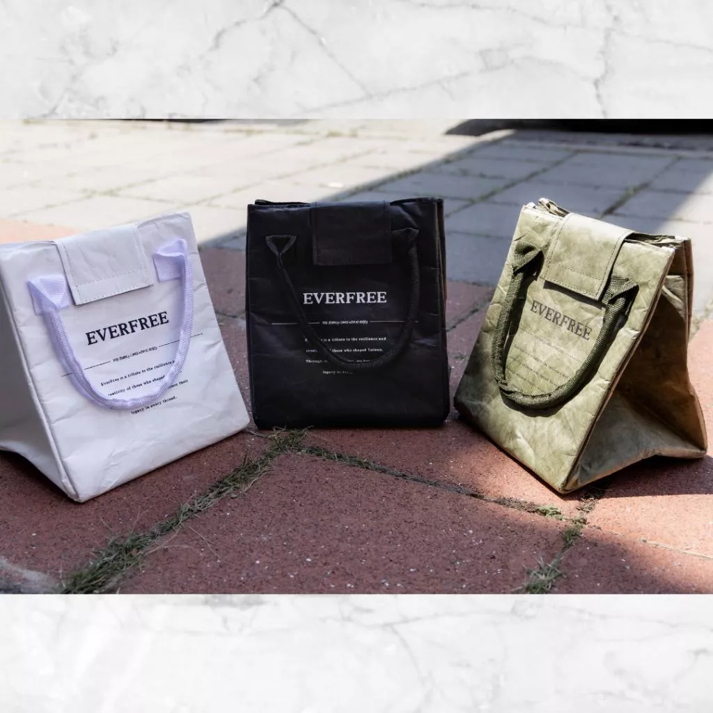 『老皮衣櫥』EF703 5mm加厚版本 大容量 杜邦紙 手提 保溫袋 保冷袋 上班便當袋 野餐袋