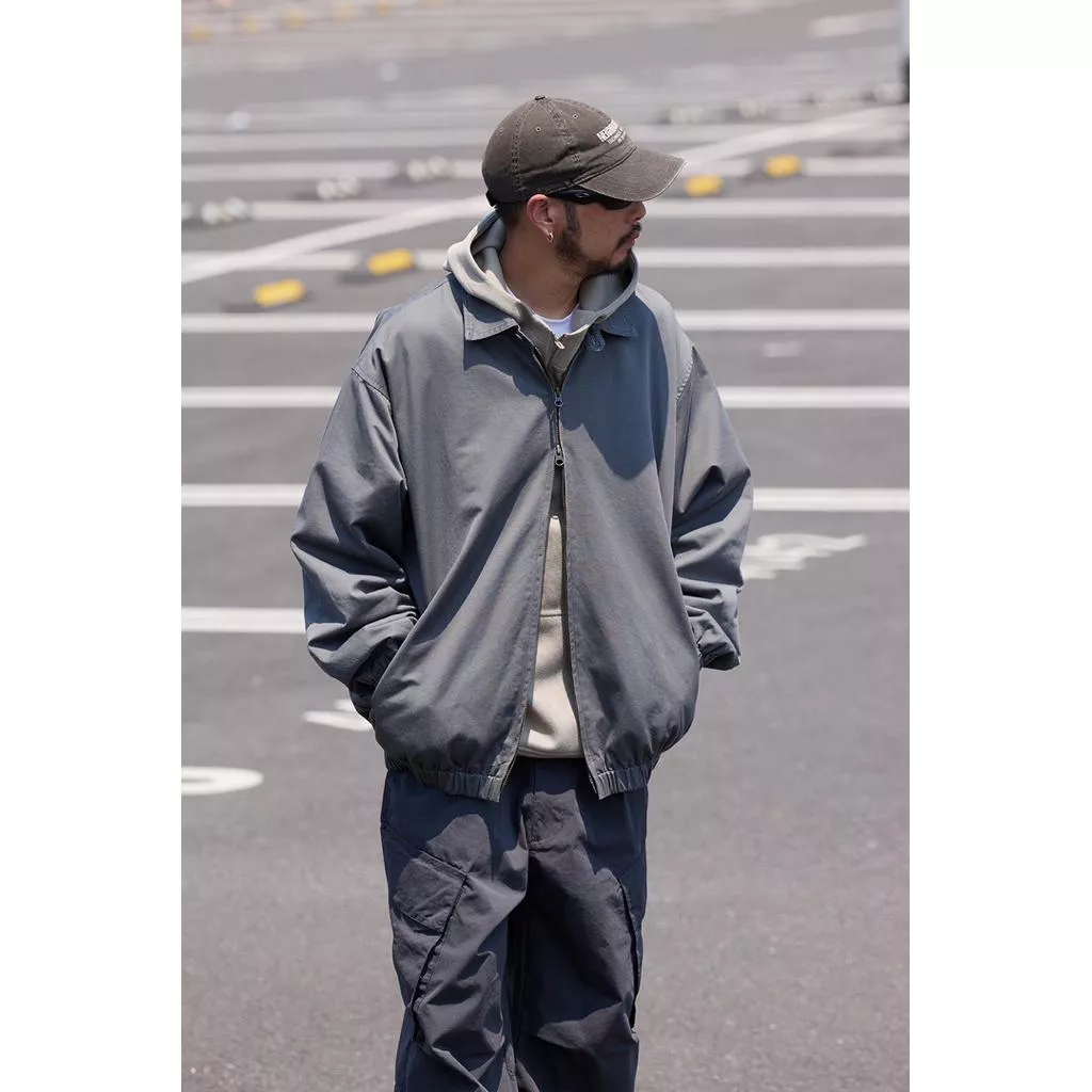 『老皮衣櫥』 PS446 EVERFREE 日系 復古 翻領 洗水 短寬 BOXY 哈林頓夾克 外套