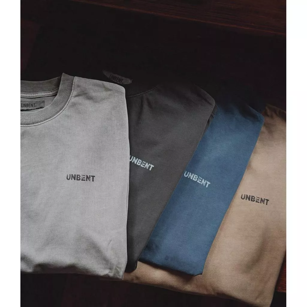 『老皮衣櫥』 UNBENT-25073「定番」復古 蠟染 水洗 刺繡 做舊 vintage 休閒 長袖T恤