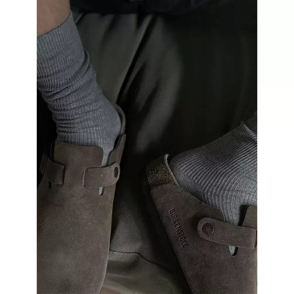 『老皮衣櫥』PSCBS 日系 復古 cityboy 純棉 中筒 長襪 吸汗 堆堆襪 堆疊襪 粗線 日潮 襪子