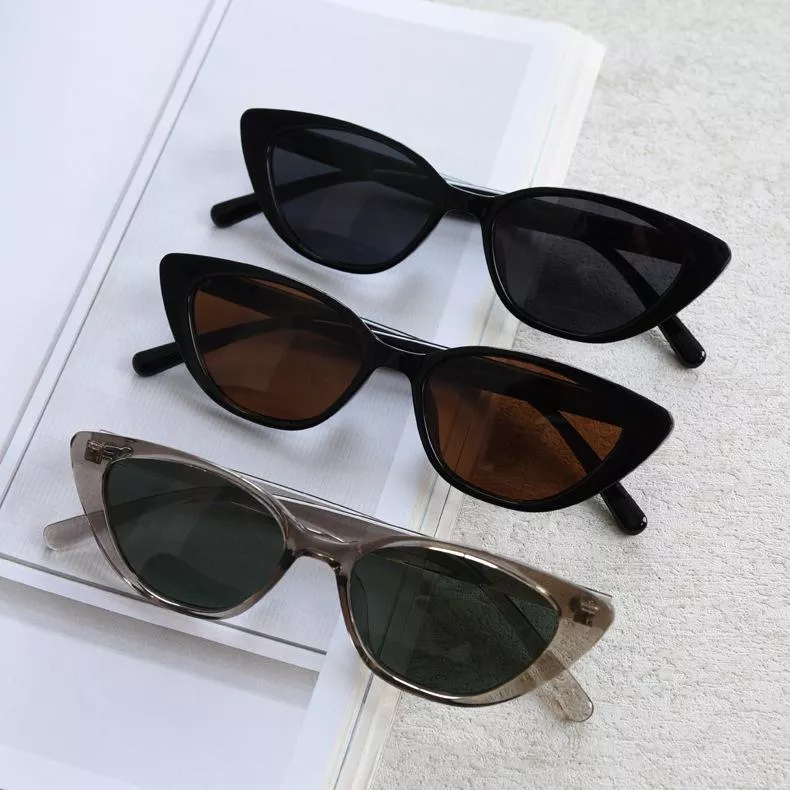 『老皮衣櫥』PSTRCT 歐美貓眼變色眼鏡 UV400 貓眼眼鏡 時尚復古墨鏡 穿搭眼鏡 無度數 造型