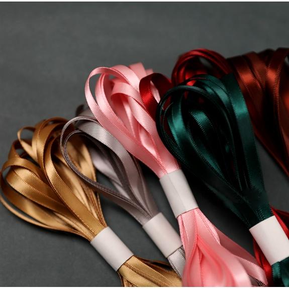 [現貨] 0.6cm緞帶 聖誕緞帶 細版緞帶 6mm緞帶 亮面緞帶 包裝緞帶 禮品包裝