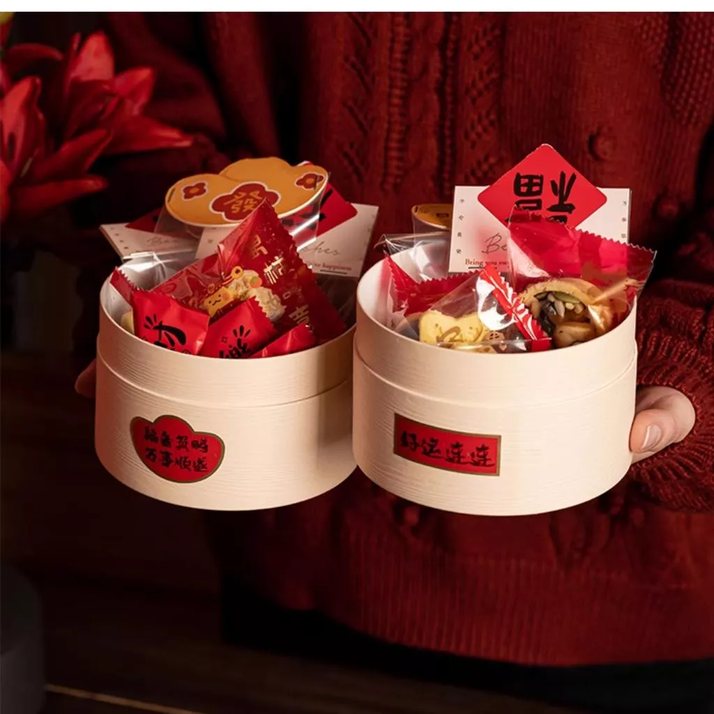 新年包装盒 圓筒包裝盒 圓形包裝盒 新年圓筒 新年禮盒