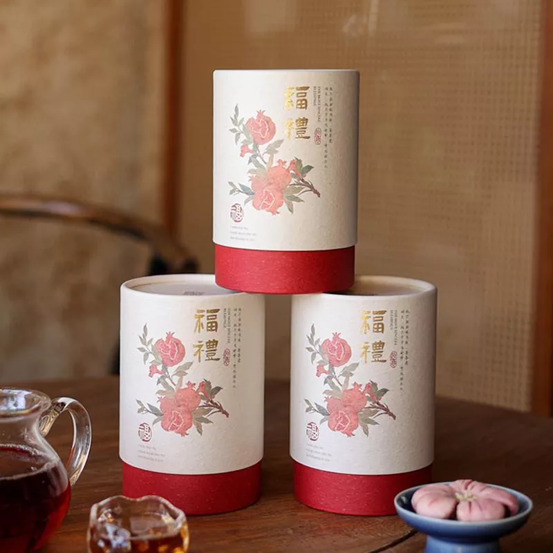 花卉硬質圓盒