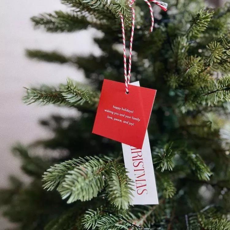 [JS文創] 聖誕吊牌 耶誕吊卡 耶誕裝飾卡片 聖誕卡片 耶誕卡片 耶誕包裝 耶誕禮物