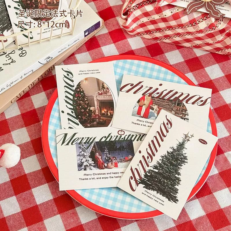 [JS文創] 聖誕卡片 聖誕明信片 耶誕卡片 耶誕禮物卡片