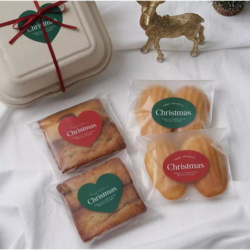 [JS文創] 聖誕貼紙 聖誕封口貼紙 耶誕貼紙 聖誕包裝貼紙 聖誕裝飾貼紙