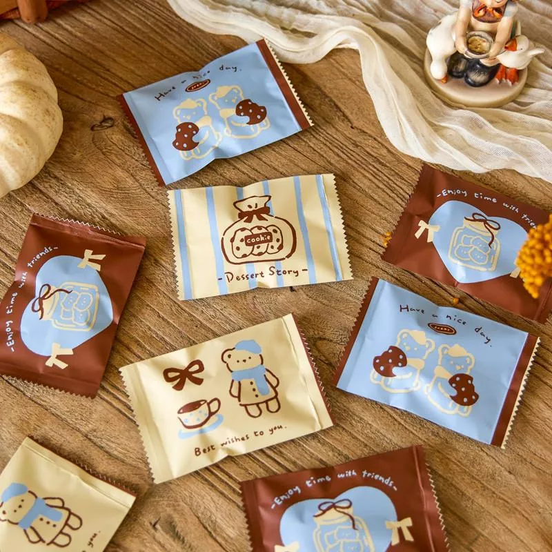 小熊餅乾袋  (100入)