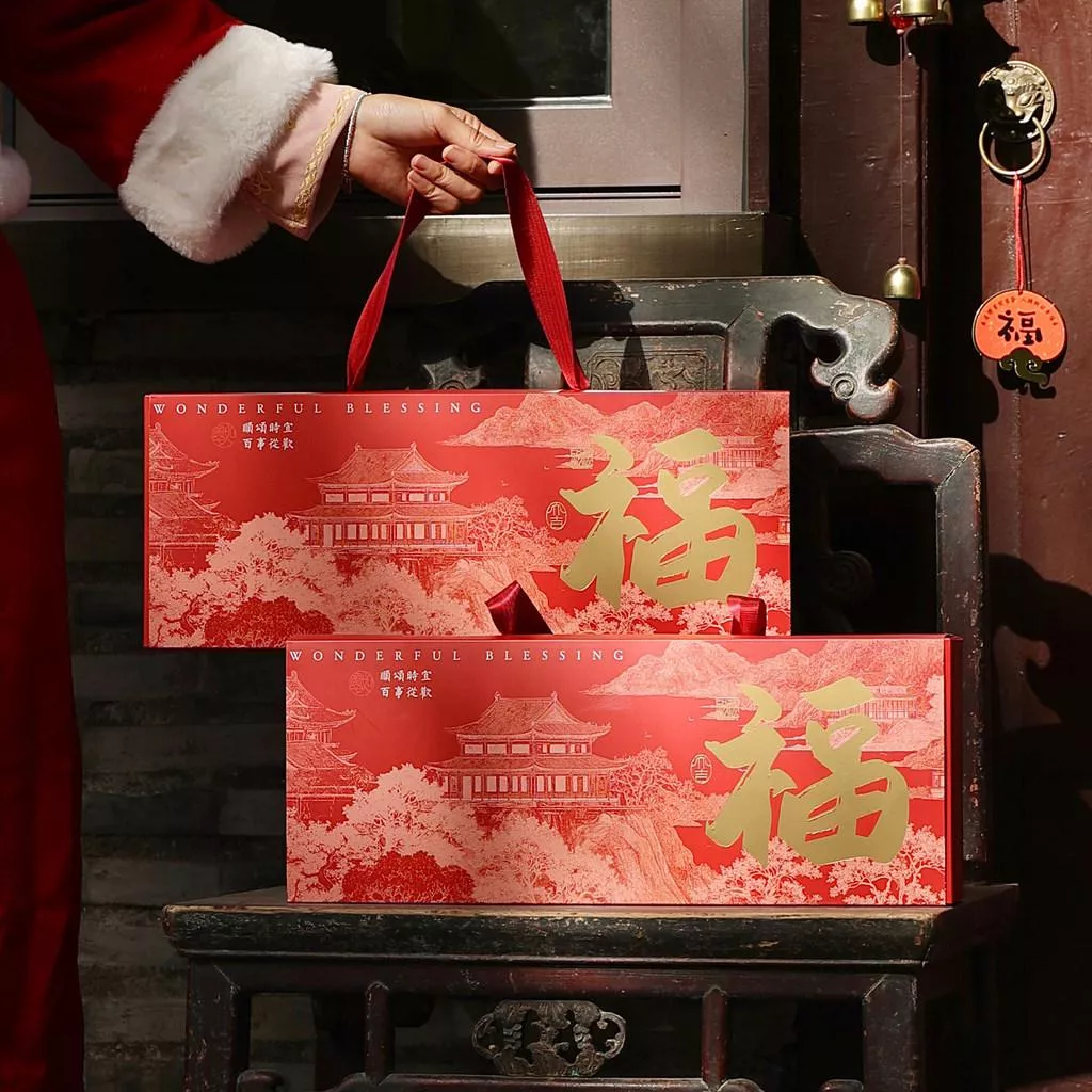 2026新年包裝盒 圓罐包裝盒 圓罐手提盒 馬年包裝盒 馬年禮盒 新年伴手禮盒