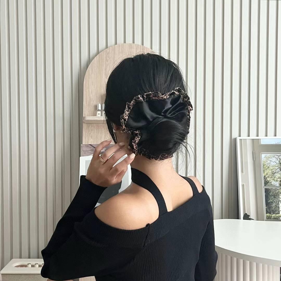 拼接豹紋🤎大腸圈