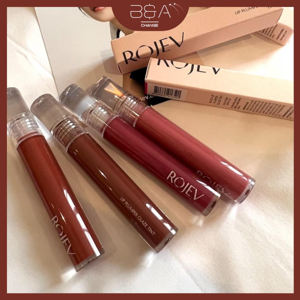 【B&A Change】預購 NEW🔥ROJEV 豐彩唇釉 光澤感 明亮水潤 口紅 唇釉 全素品牌 持久不黏