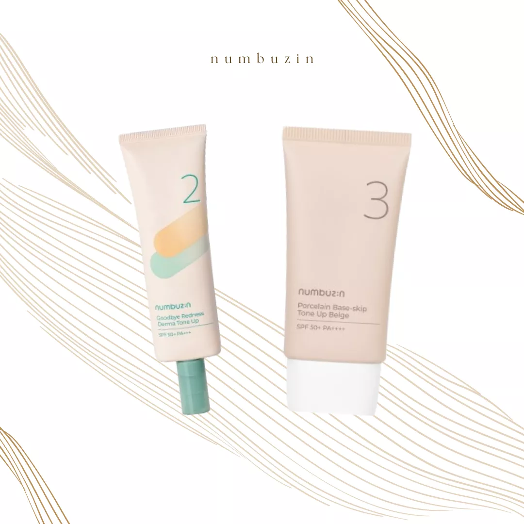 【現貨】numbuzin 潤碧之茵素顏霜 SPF50+