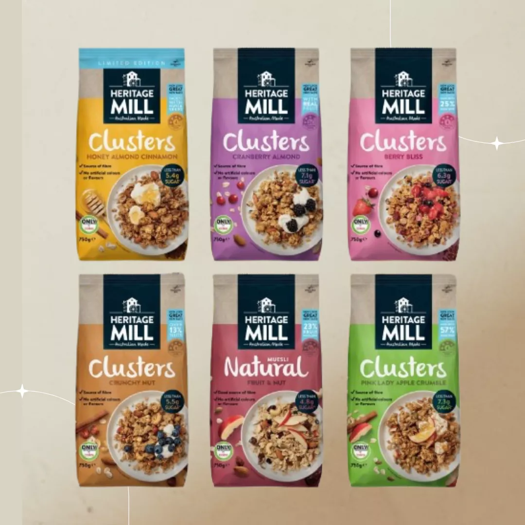 【澳洲】Heritage Mill｜營養穀物麥片