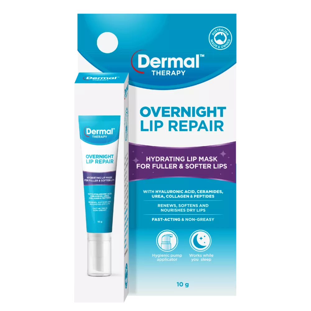 【澳洲】Dermal Therapy｜夜間潤澤護唇膏