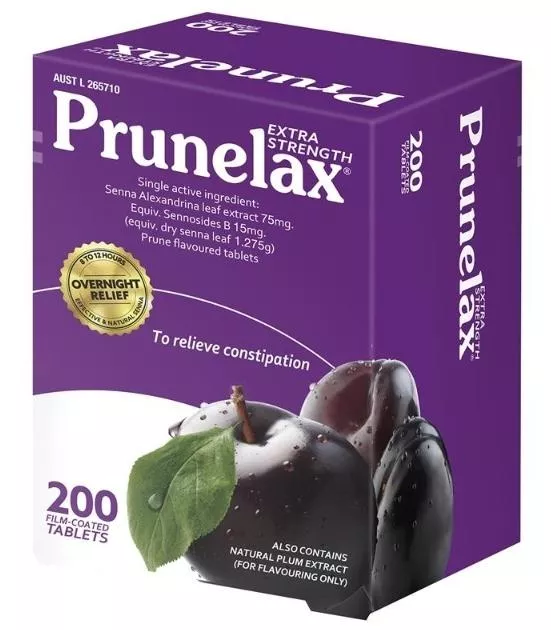【澳洲】Prunelax｜植物纖維黑棗錠