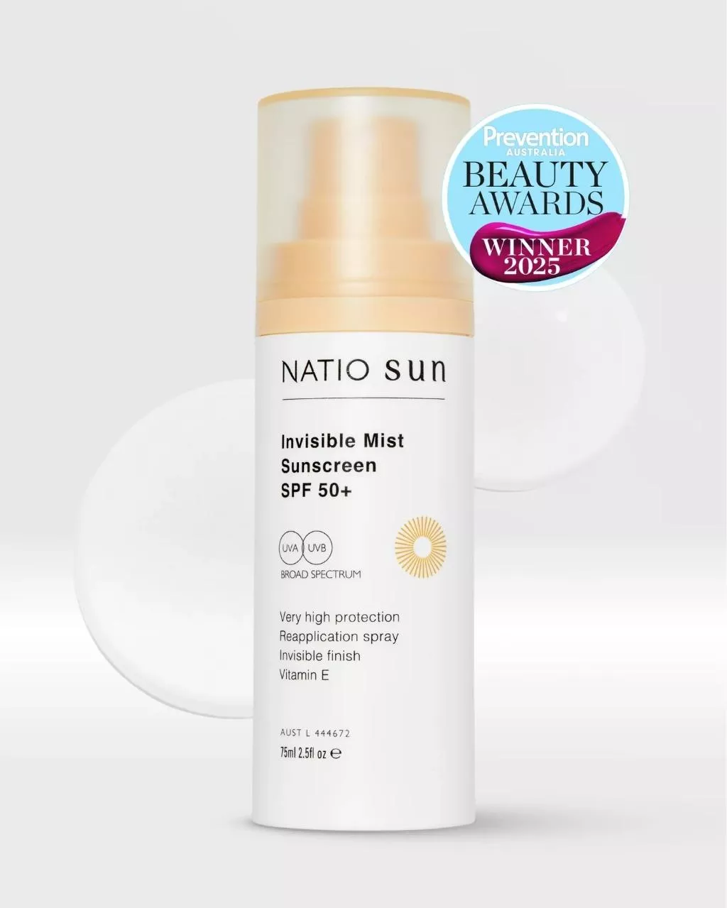 【澳洲】Natio｜隱形防曬噴霧 SPF50+
