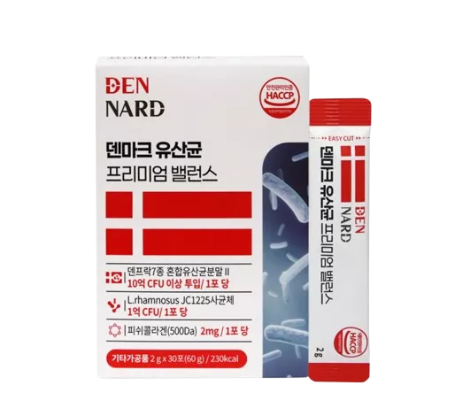 【韓國】DENNARD｜500Da魚膠原蛋白益生菌