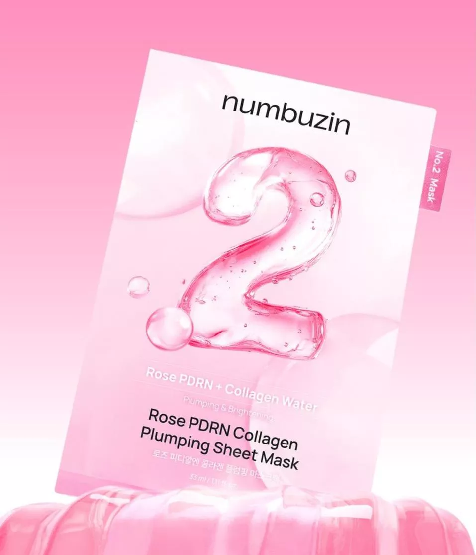 【韓國】numbuzin｜2號膠原蛋白水潤面膜