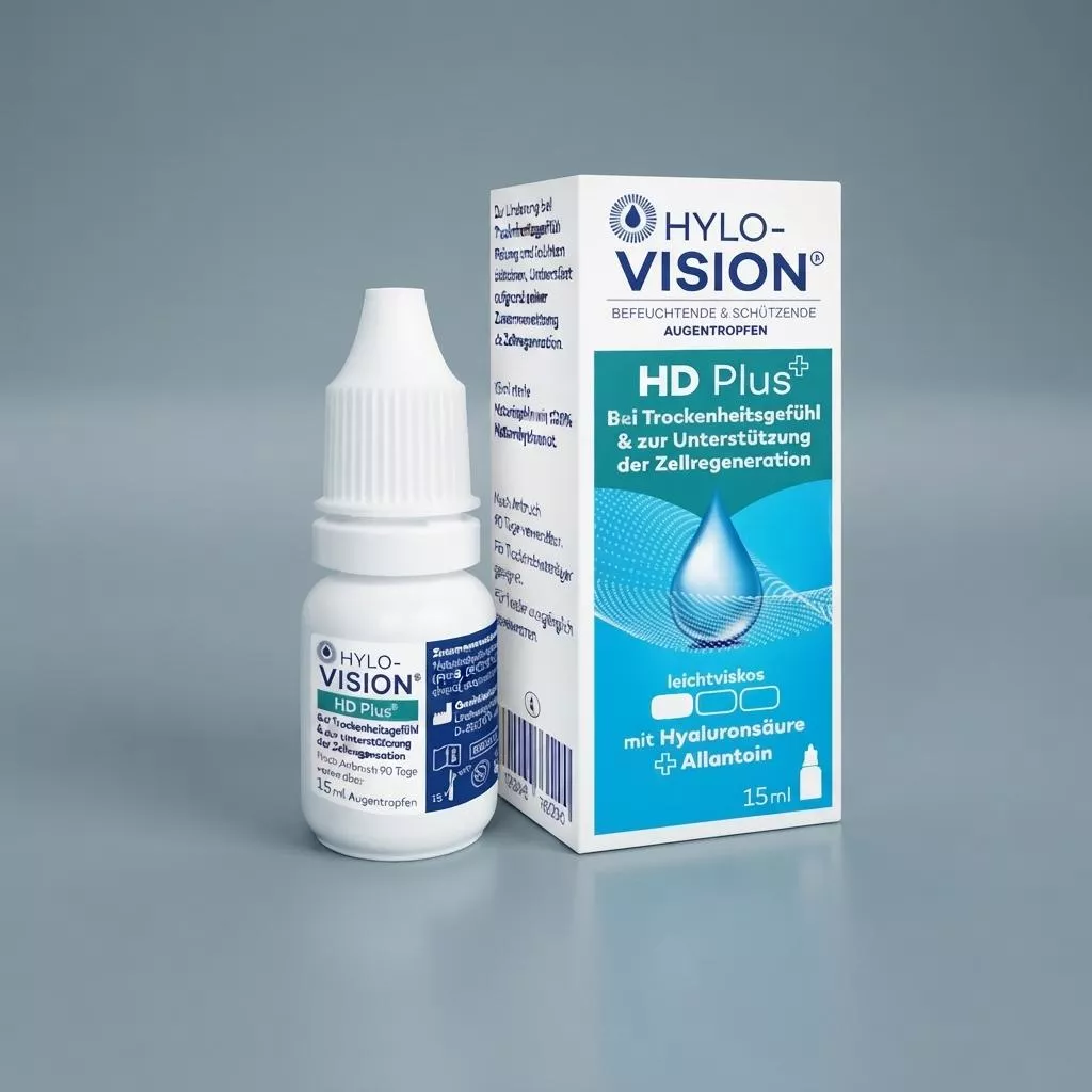 【德國】OmniVision Hylo-Vision HD Plus｜玻尿酸全效保濕人工淚液