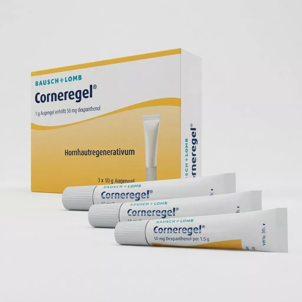 【德國】Bausch + Lomb Corneregel｜右泛醇維生素原B5角膜修護凝膠