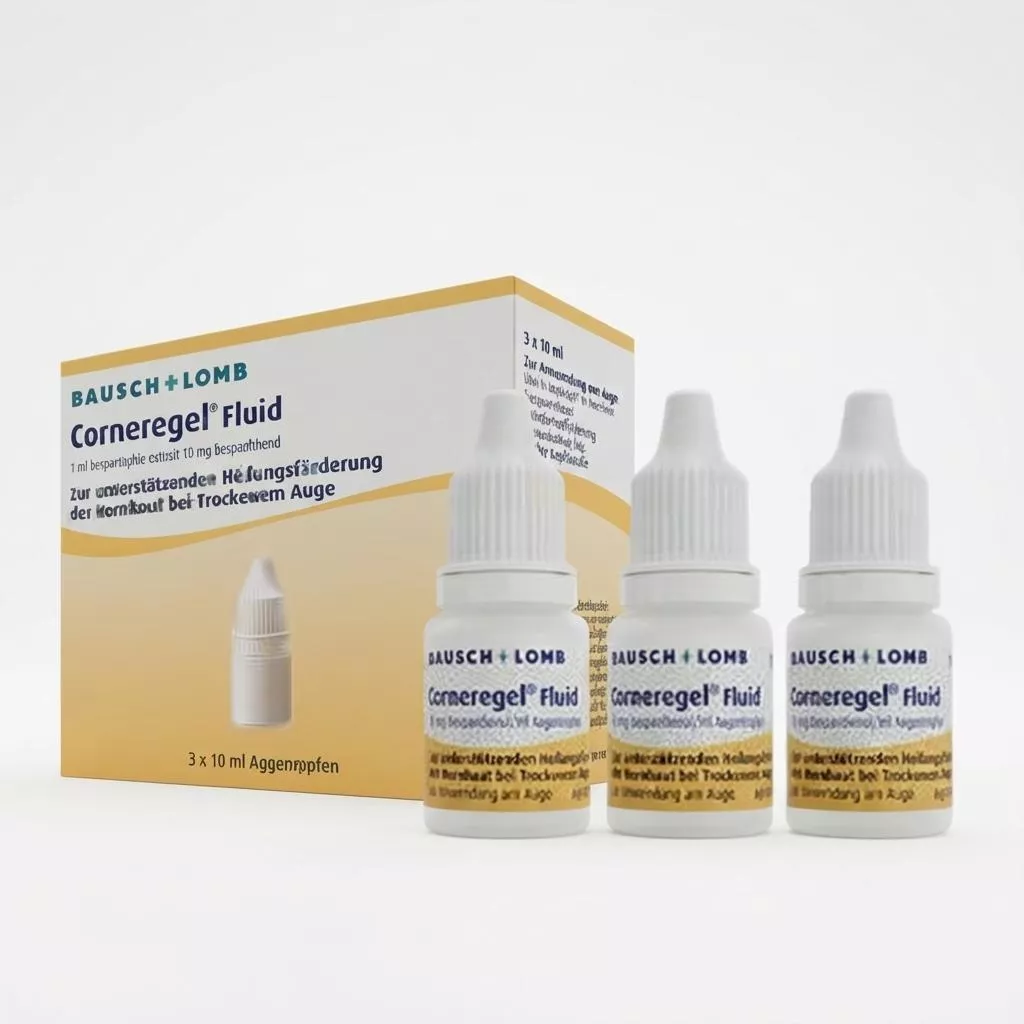 【德國】Bausch + Lomb Corneregel Fluid｜右泛醇維生素原B5修護保濕滴眼液