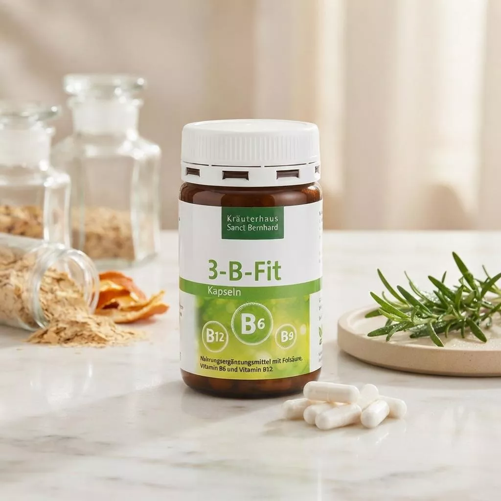 【德國】Sanct Bernhard｜維生素 B6 + B12 + 葉酸膠囊