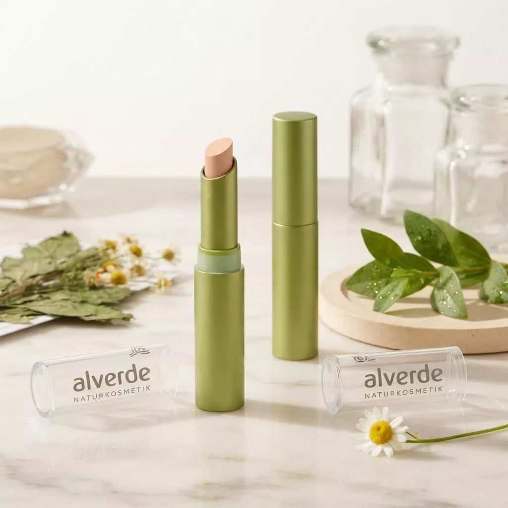 【德國】alverde NATURKOSMETIK｜有機茶樹洋甘菊抗痘遮瑕膏筆