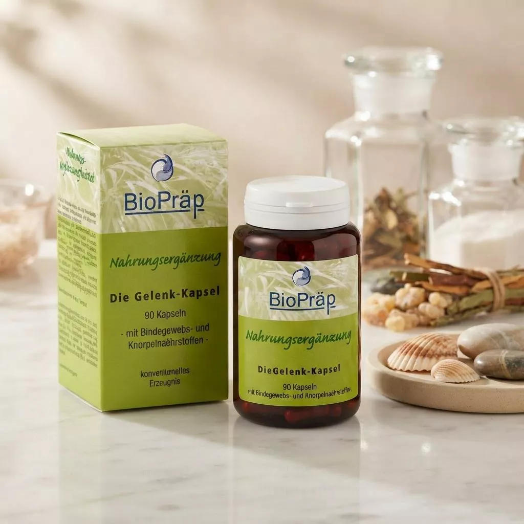【德國】BioPräp｜天然軟骨素 ＋ 葡萄糖胺關節護理膠囊