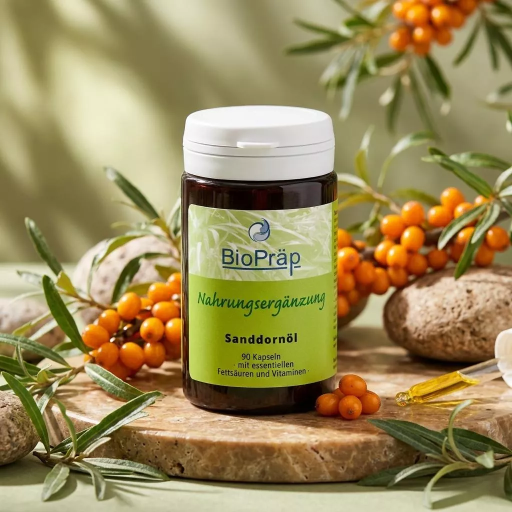 【德國】Biopräp｜天然沙棘油膠囊