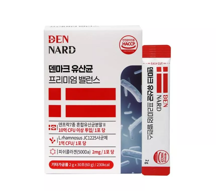 【韓國】DENNARD｜500Da 魚膠原蛋白益生菌