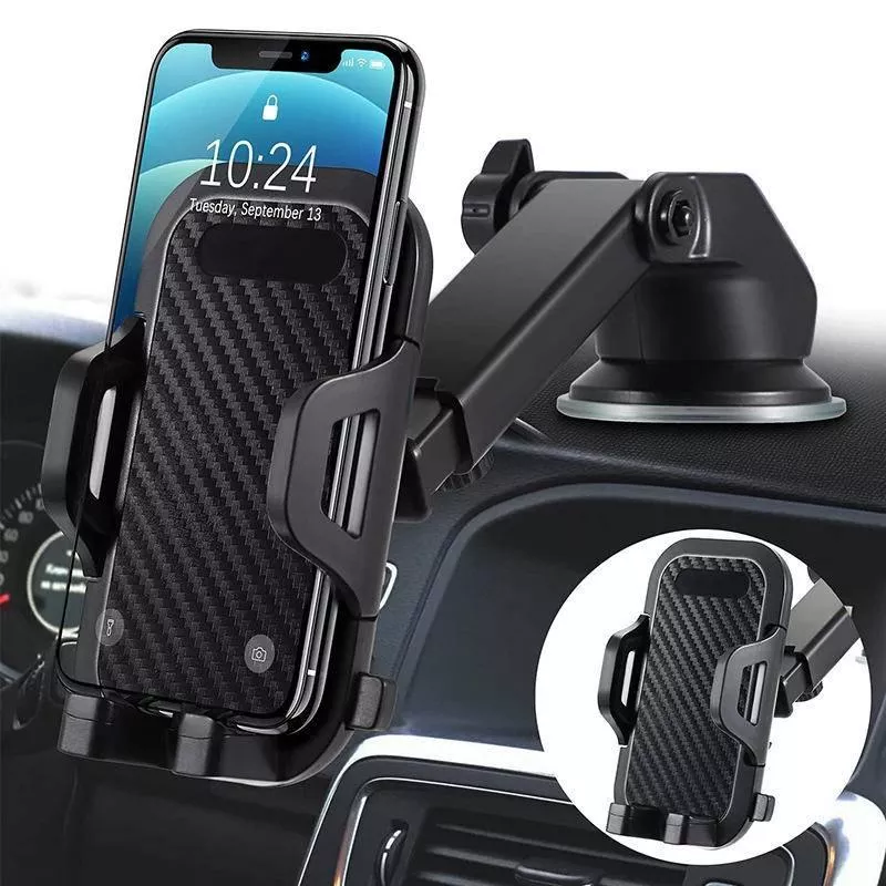 1. 商品標題 (H1 Title) 車用手機導航支架 儀錶台伸縮吸盤 通用各款手機 360度旋轉