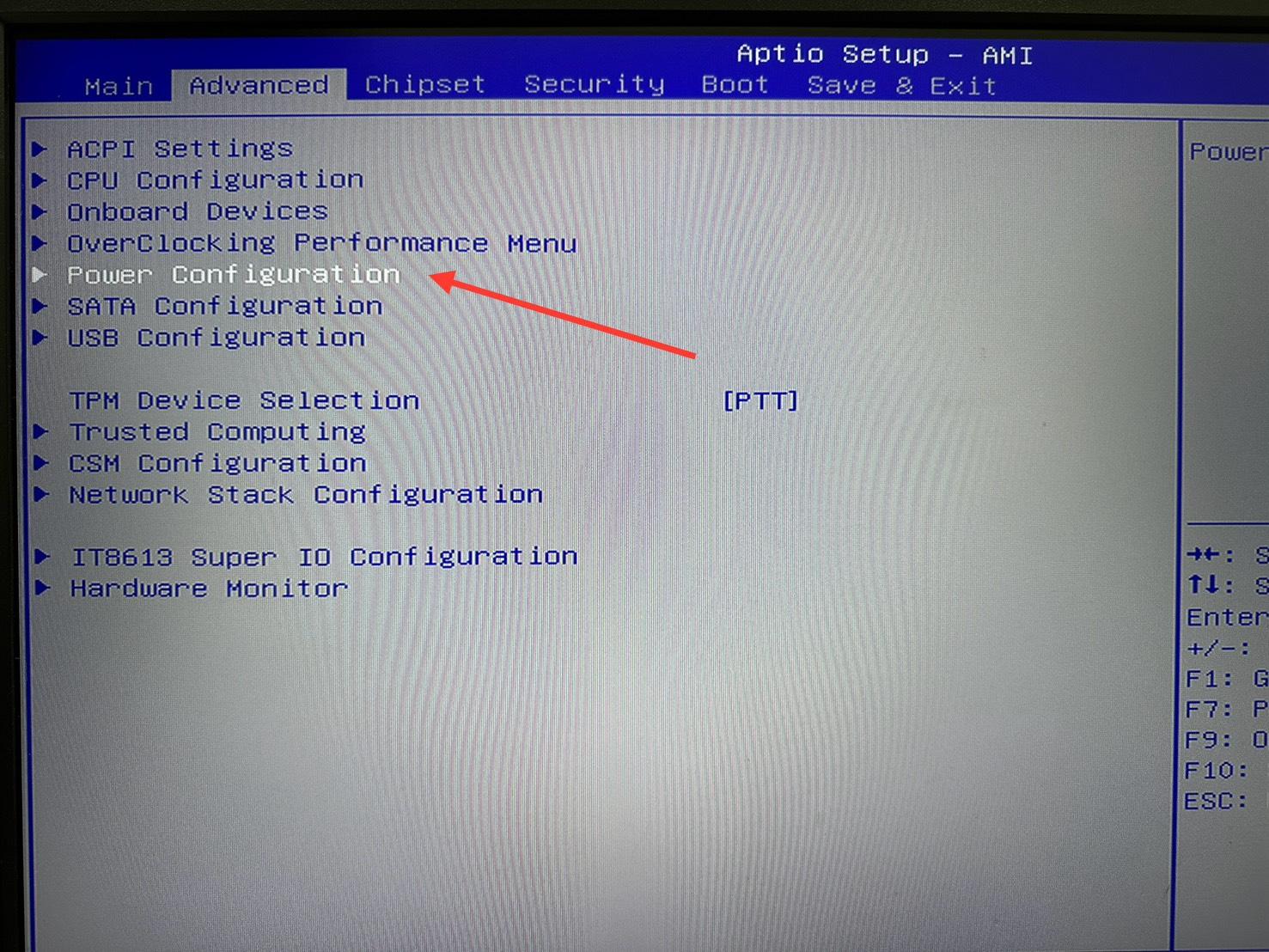 BIOS 設定 RGB燈