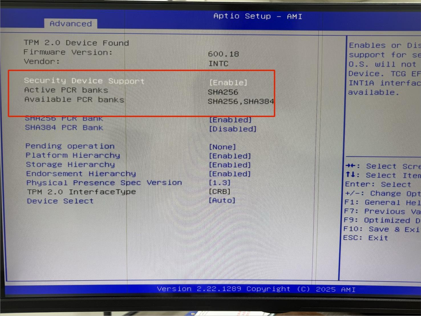 TPM2.0及安全開機啟用教學