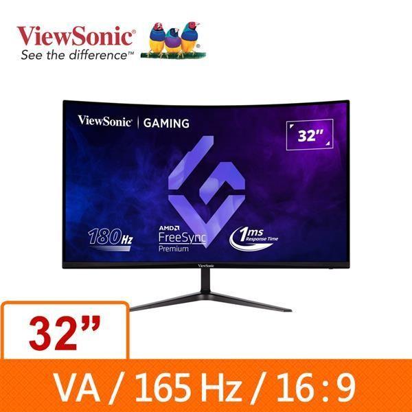 【 凱銓科技 】🔥隔日到貨🔥優派ViewSonic VX3218C-2K 32吋 2K電競曲面液晶顯示器螢幕
