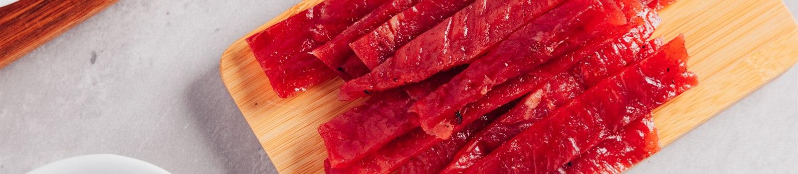 埔里肉乾推薦原味蜜汁肉干百香果風味肉干
