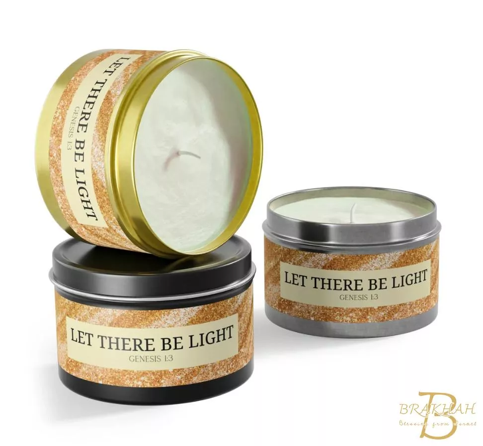 聖經名言錫罐香氛蠟燭