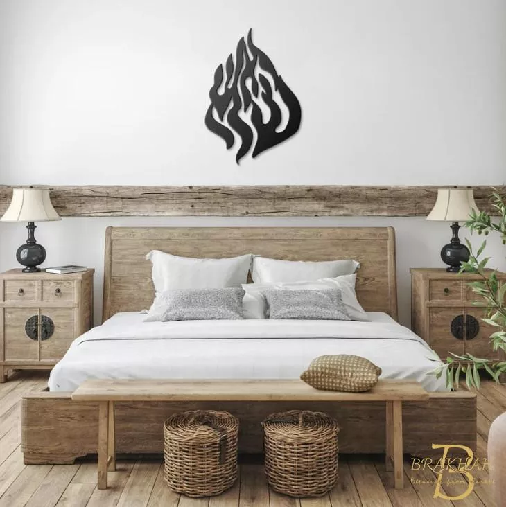 Haesh Sheli 我的火焰金屬牆壁掛飾