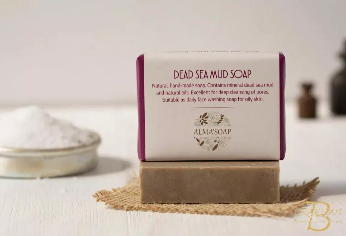 死海泥臉部磨砂肥皂