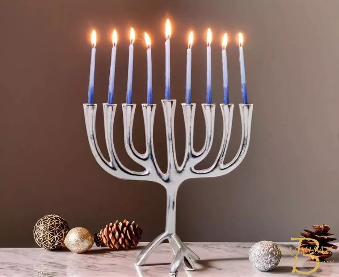 光明節橄欖樹燈台組