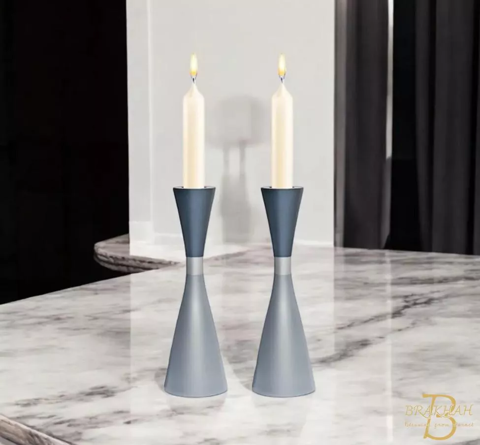 安息日雙色燭台