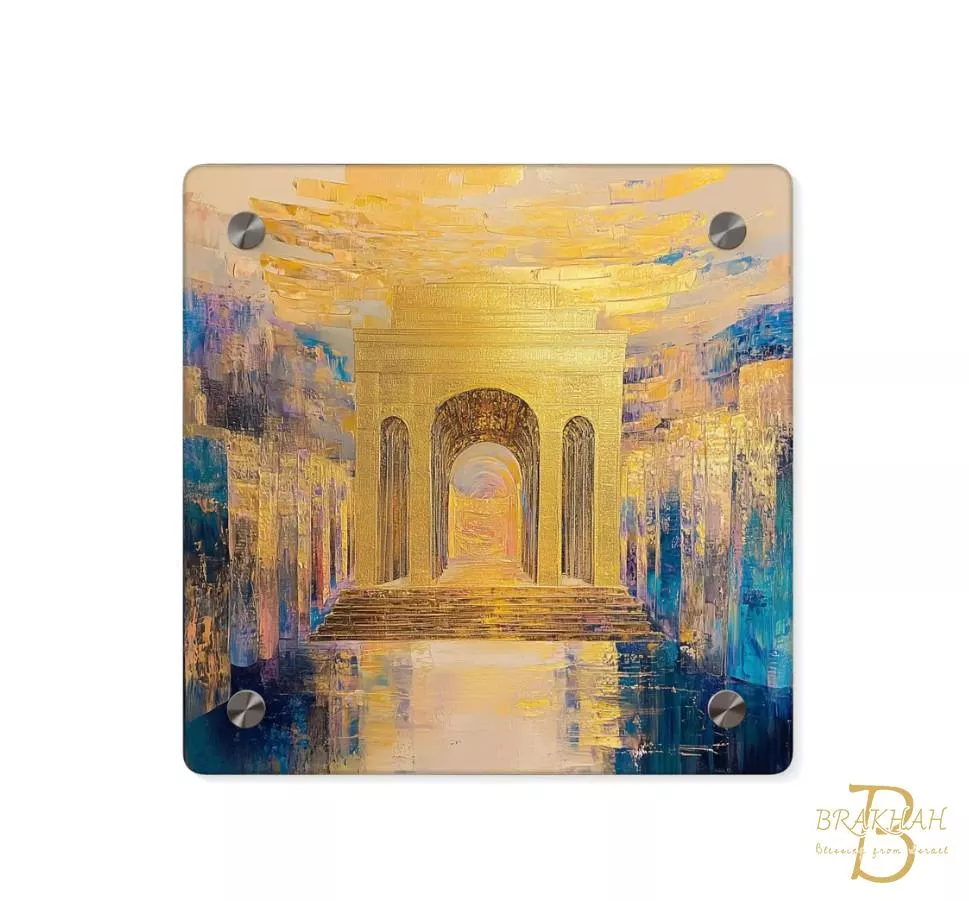 耶路撒冷Beit HaMikdash掛畫 以色列第三聖殿掛畫