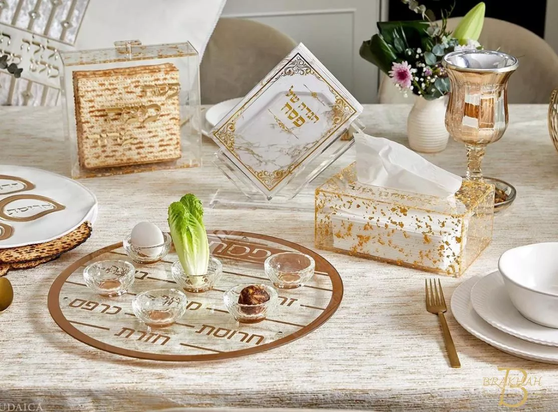 逾越節餐盤組 猶太教禮品 逾越節餐盤組 猶太節日餐具 猶太家居禮品 以色列禮品 以色列