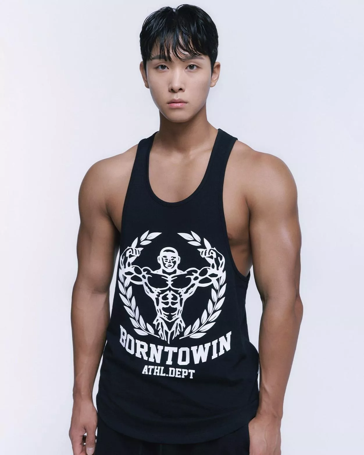 Born to win／NEW RAISEBORN DEEP FIT SLEEVELESS [4C]