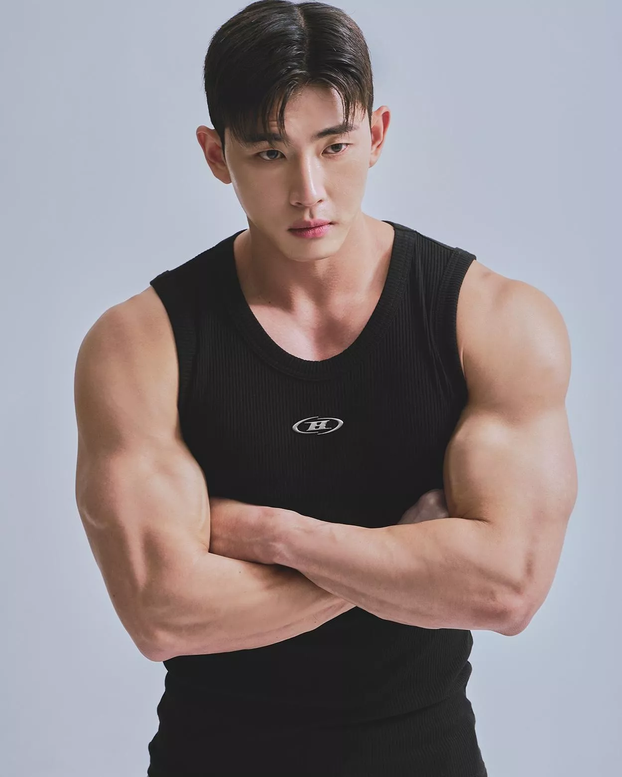 Born to Win／B-SYMBOL LOGO SLEEVELESS_NON MESH VER [BLACK]