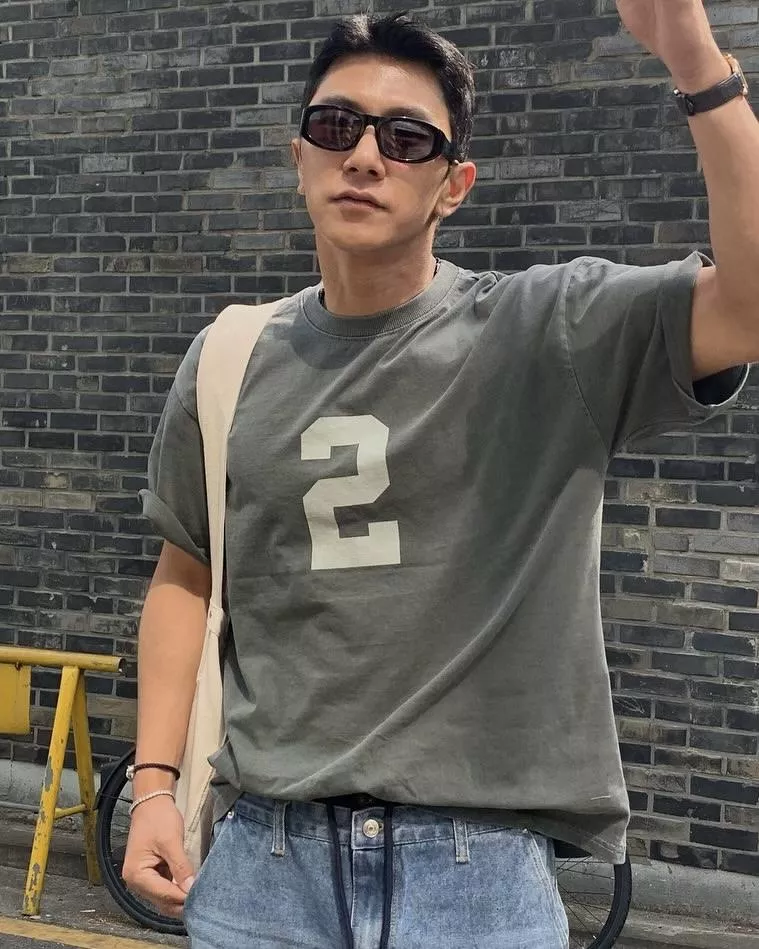 No.2極簡主義 高磅數水洗印花T恤