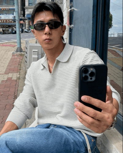 雅緻提花 紋理編織刻印翻領針織衫