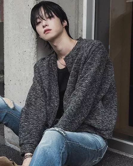 塞琳短版混色編織 針織開襟衫