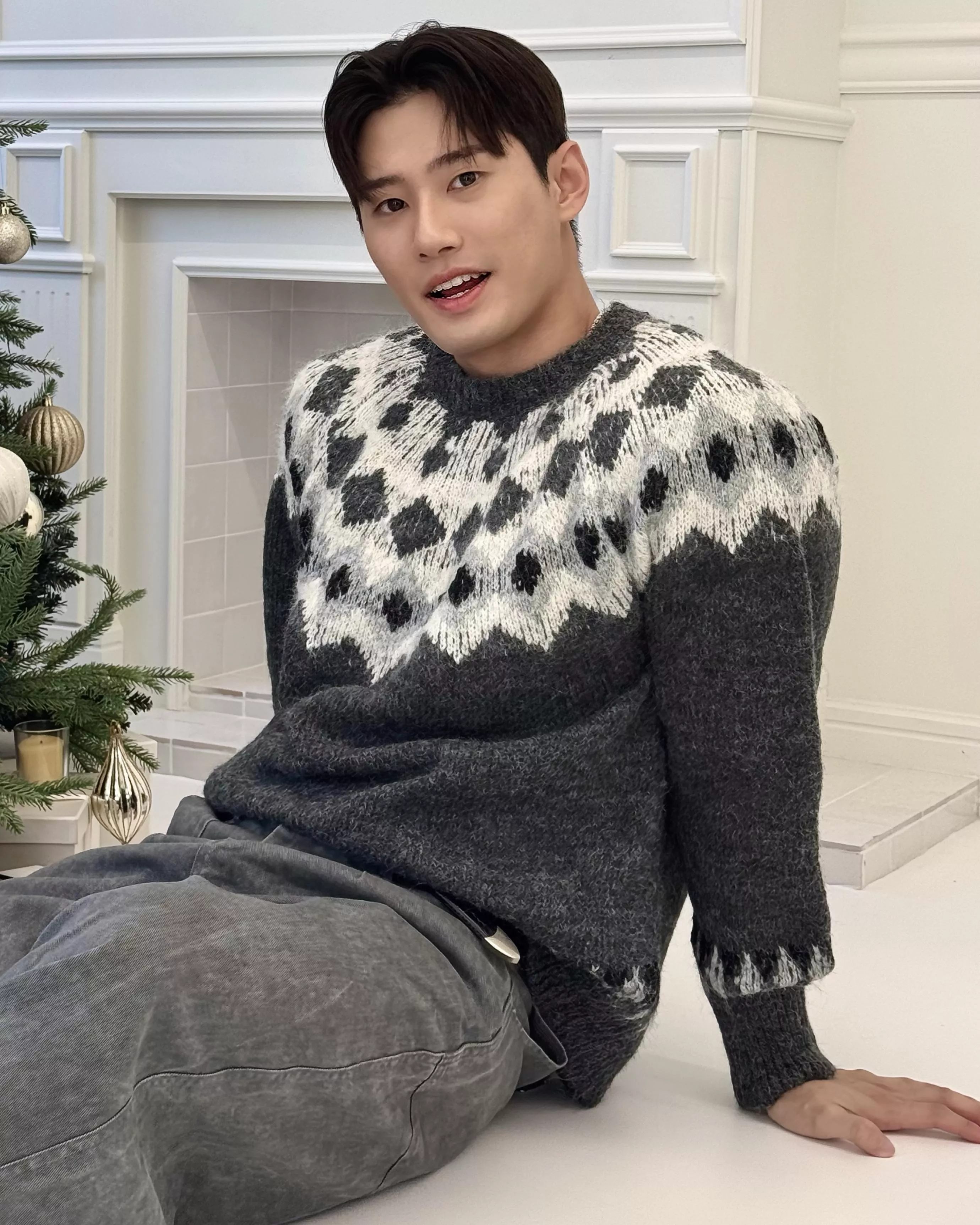 北歐童話 復古圖騰羊毛針織毛衣