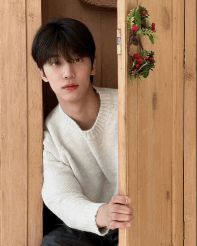 韓系冬日 拉格蘭插肩袖羊毛針織毛衣